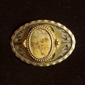 Vintage Beautiful Western Style Belt Buckle